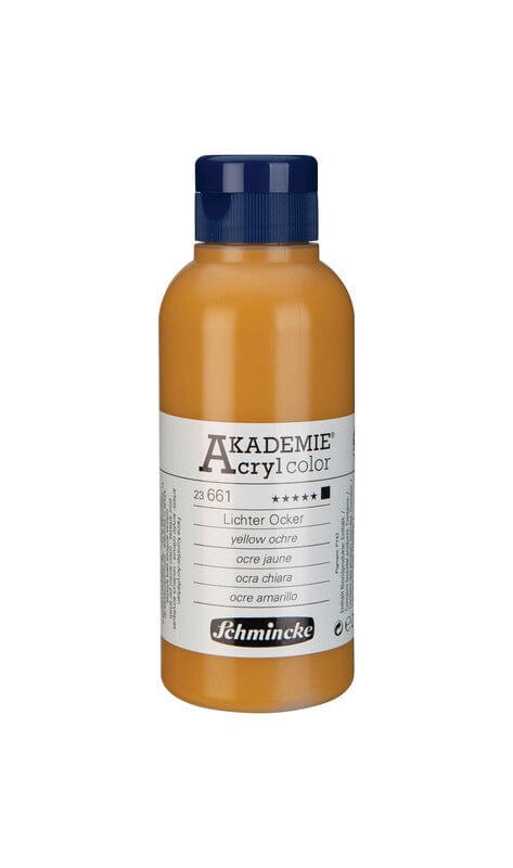 Schmincke Akademie Akryl 250ml Yellow Ochre