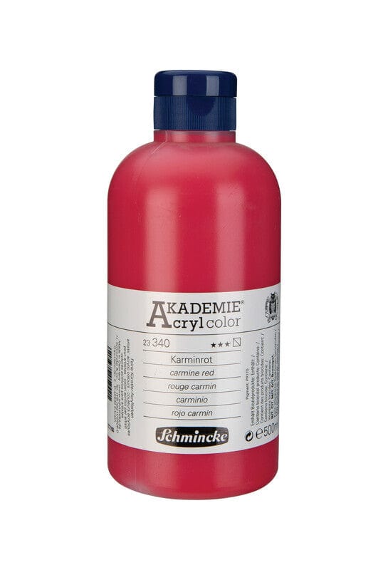 Schmincke Akademie Akryl 500ml Carmine Red