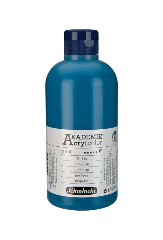 Schmincke Akademie Akryl 500ml Turquoise