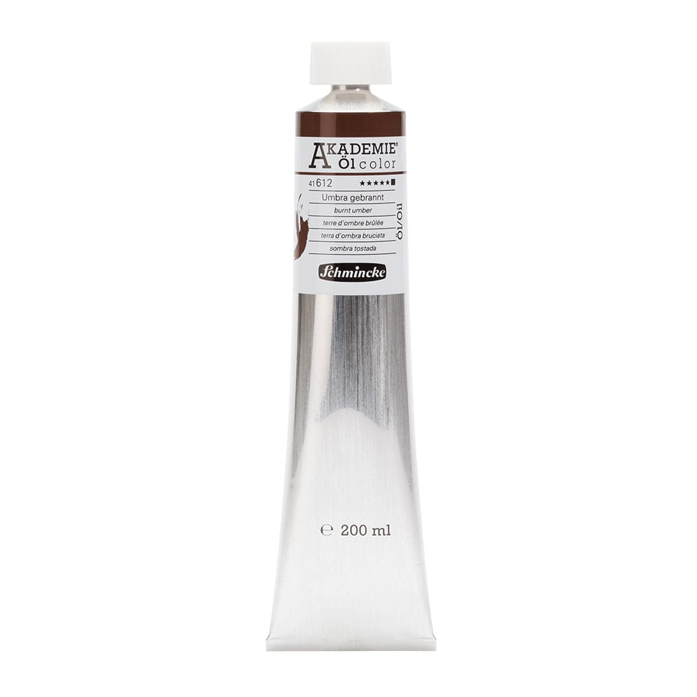 Schmincke Akademie Oil 200ml Burnt Umber