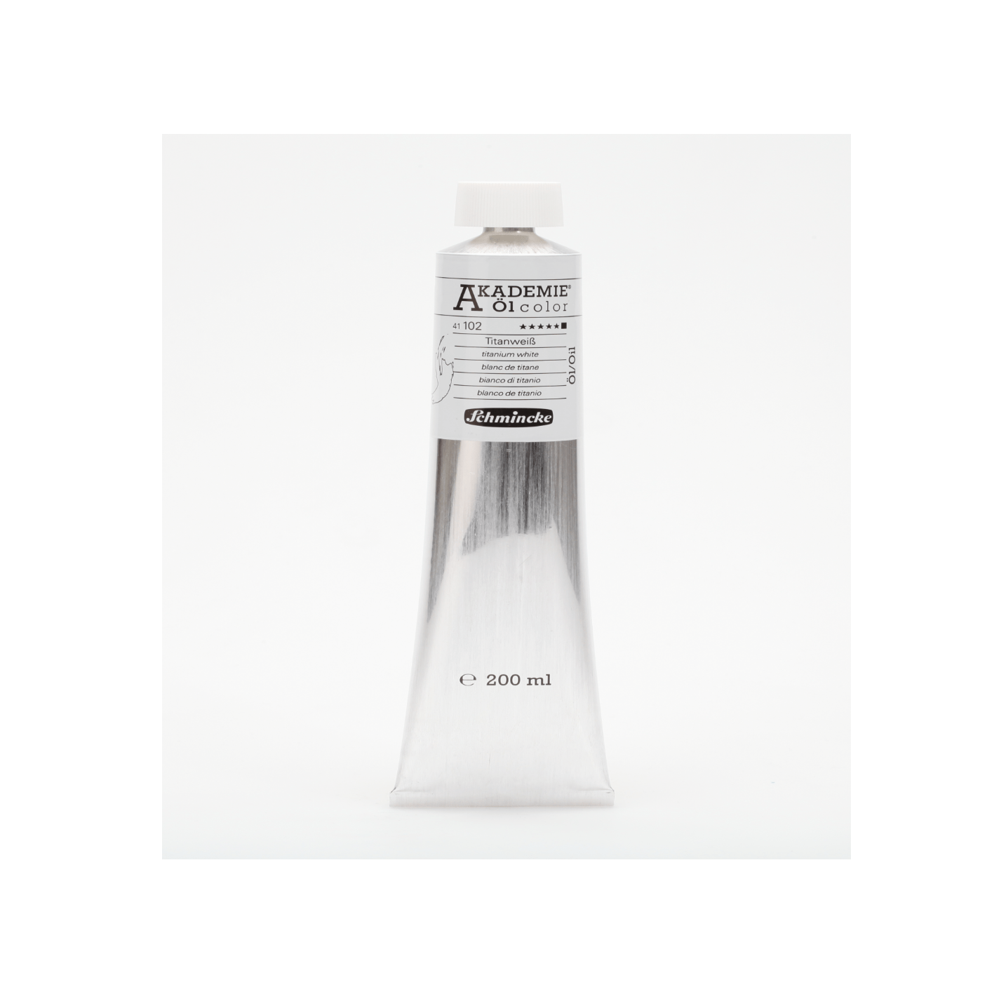 Schmincke Akademie Oil 200ml Titanium White