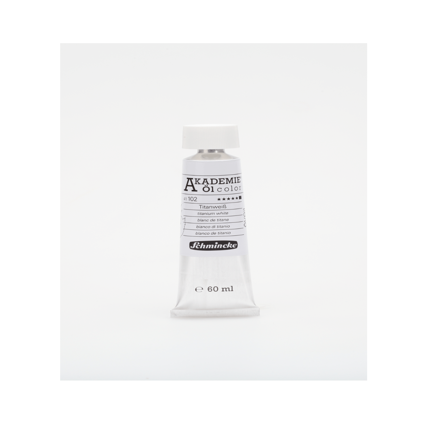 Schmincke Akademie Oil 60ml Titanium White