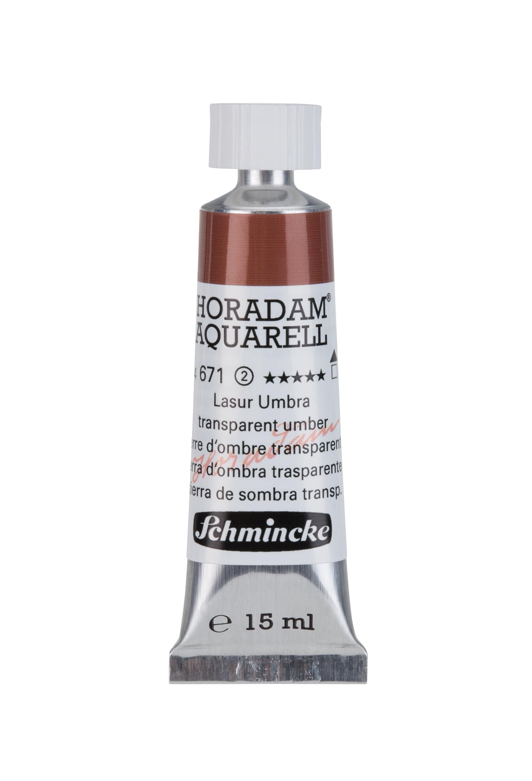 Schmincke Akvarelmaling 15ml Transparent Umber