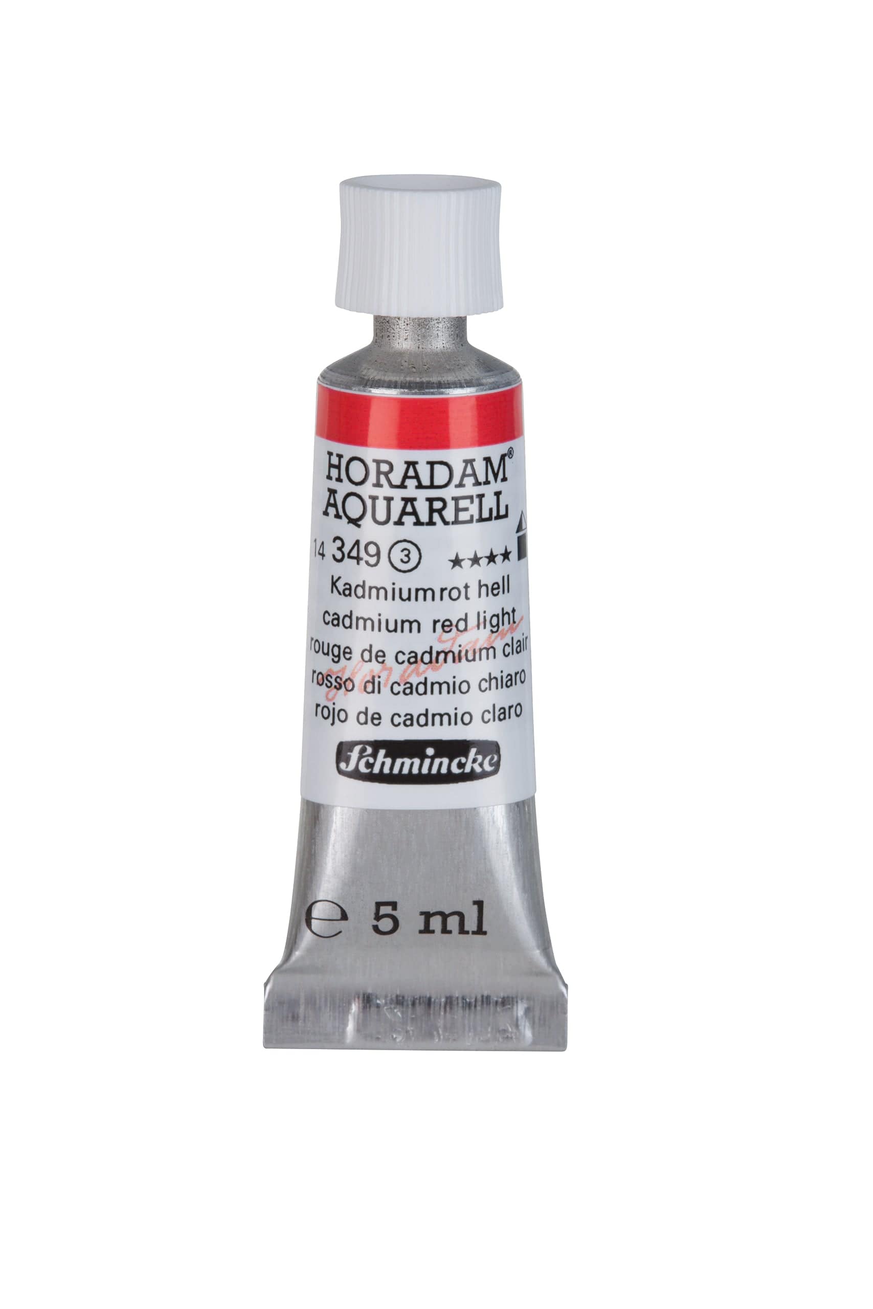 Schmincke Akvarelmaling 5ml Cadmium Red Light