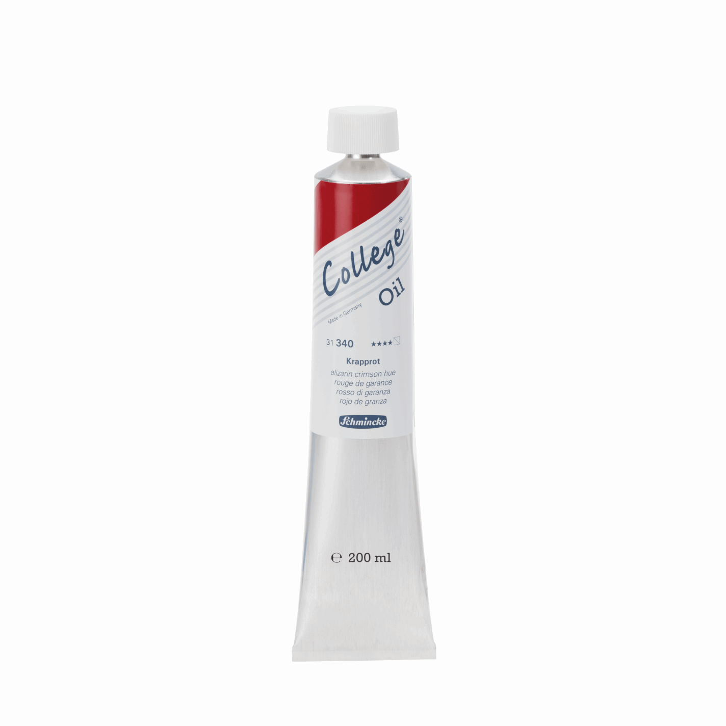 Schmincke College oil 200ml Alizarin Crimson Hue