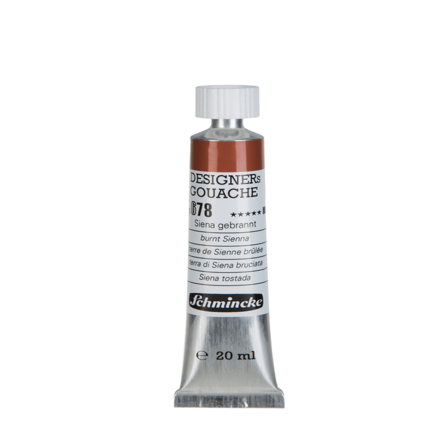 Schmincke Designer gouache 20ml Burnt Sienna