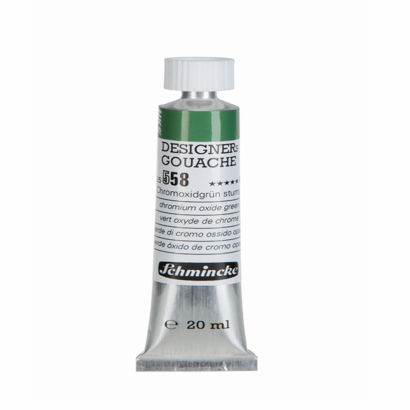 Schmincke Designer gouache 20ml Chromium Oxide Green