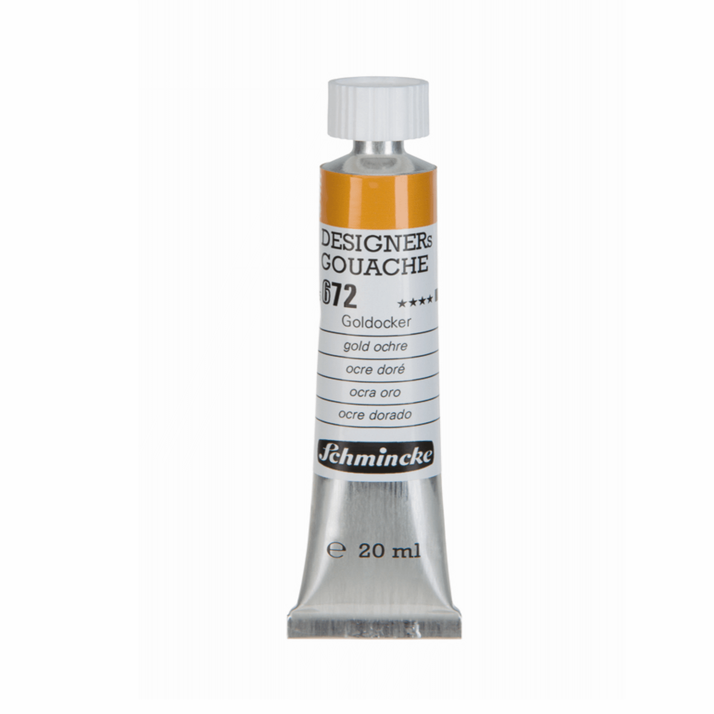 Schmincke Designer gouache 20ml Gold Ochre