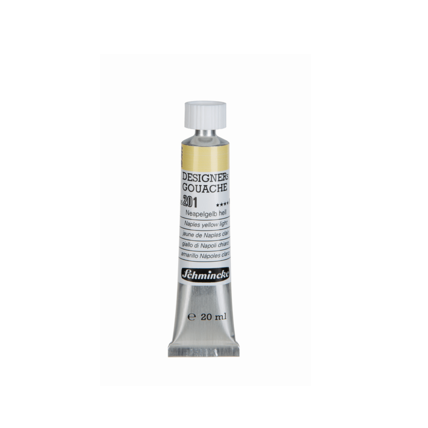 Schmincke Designer gouache 20ml Naples Yellow Light