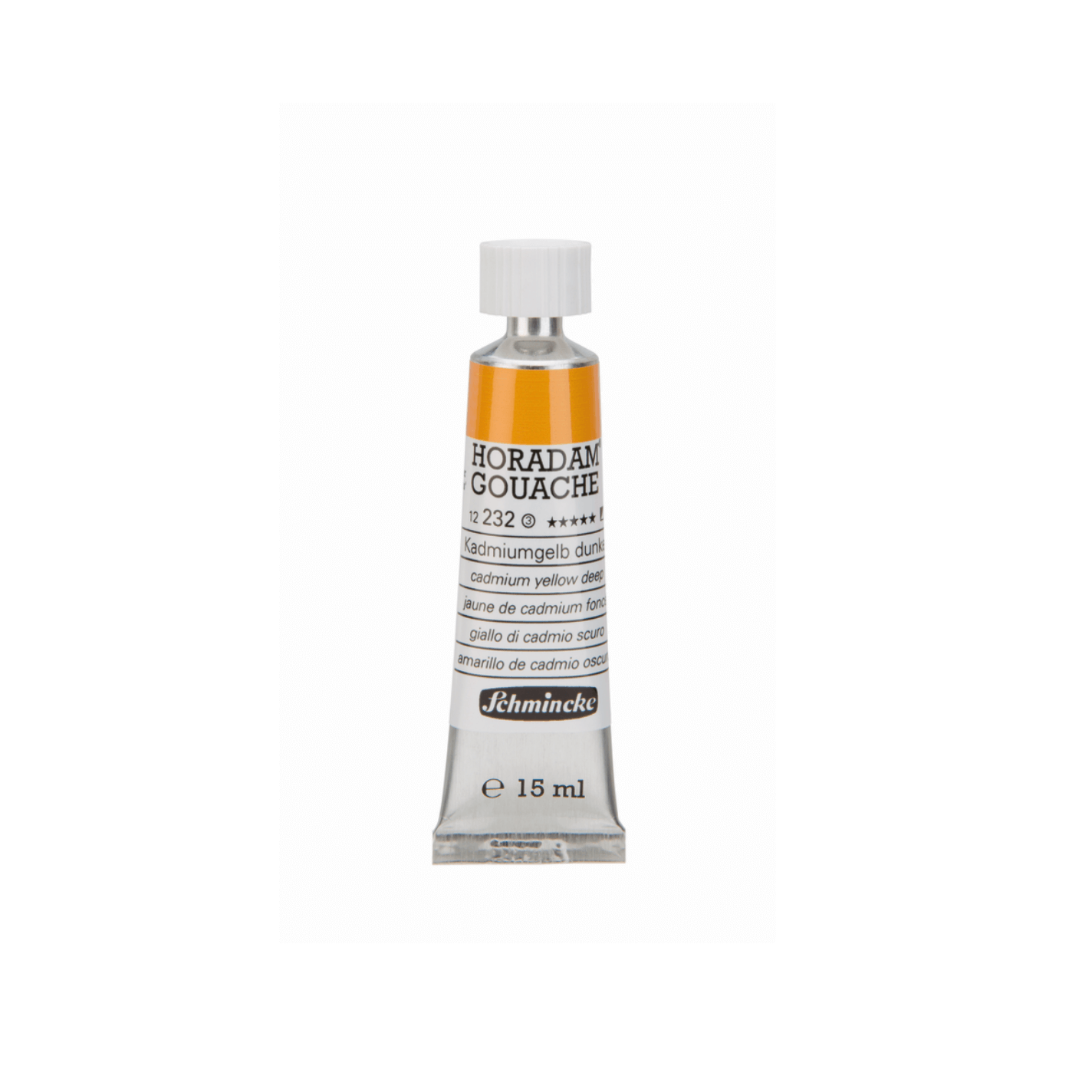 Schmincke Horadam Gouache 15ml Cadmium Yellow Deep