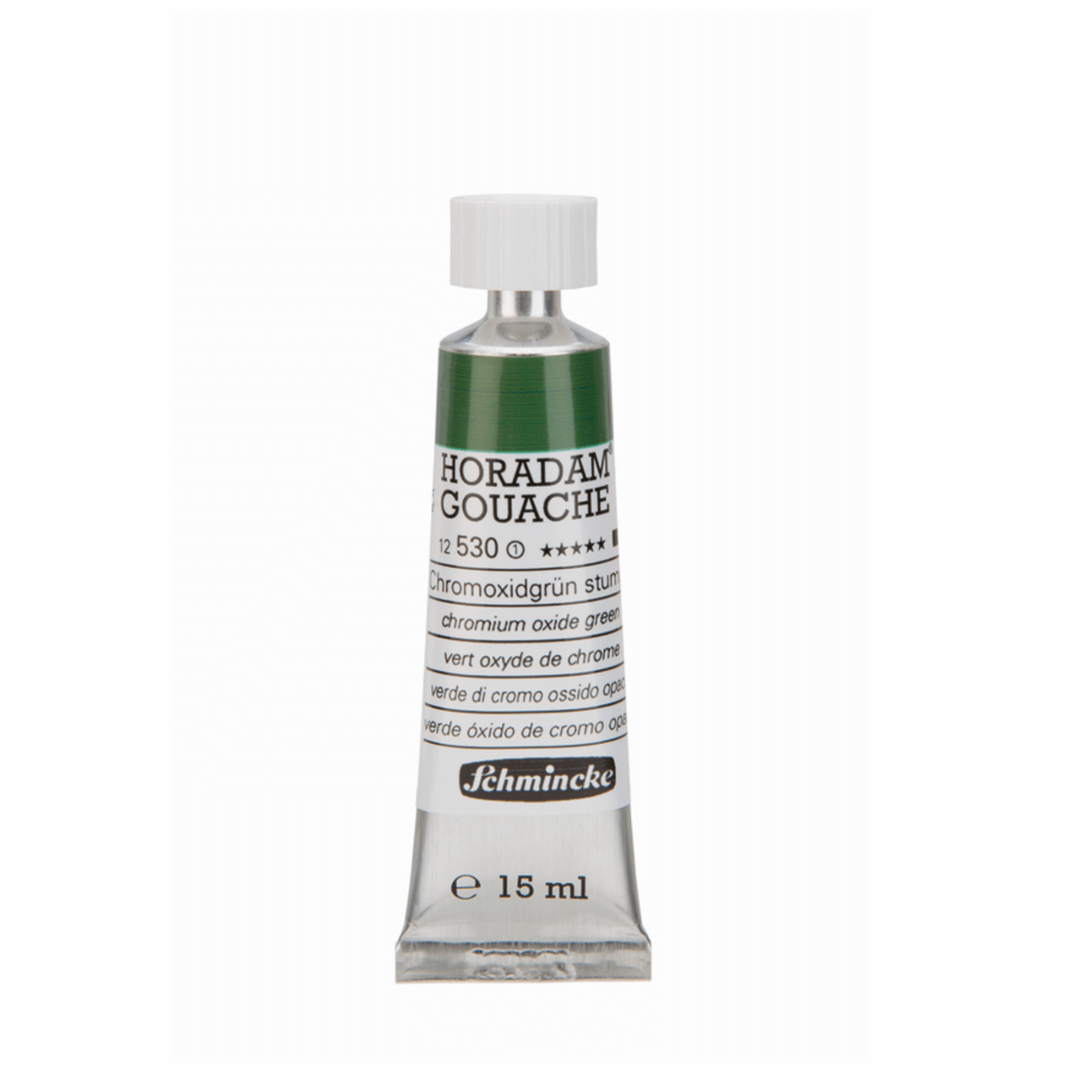 Schmincke Horadam Gouache 15ml Chromium Oxide Green