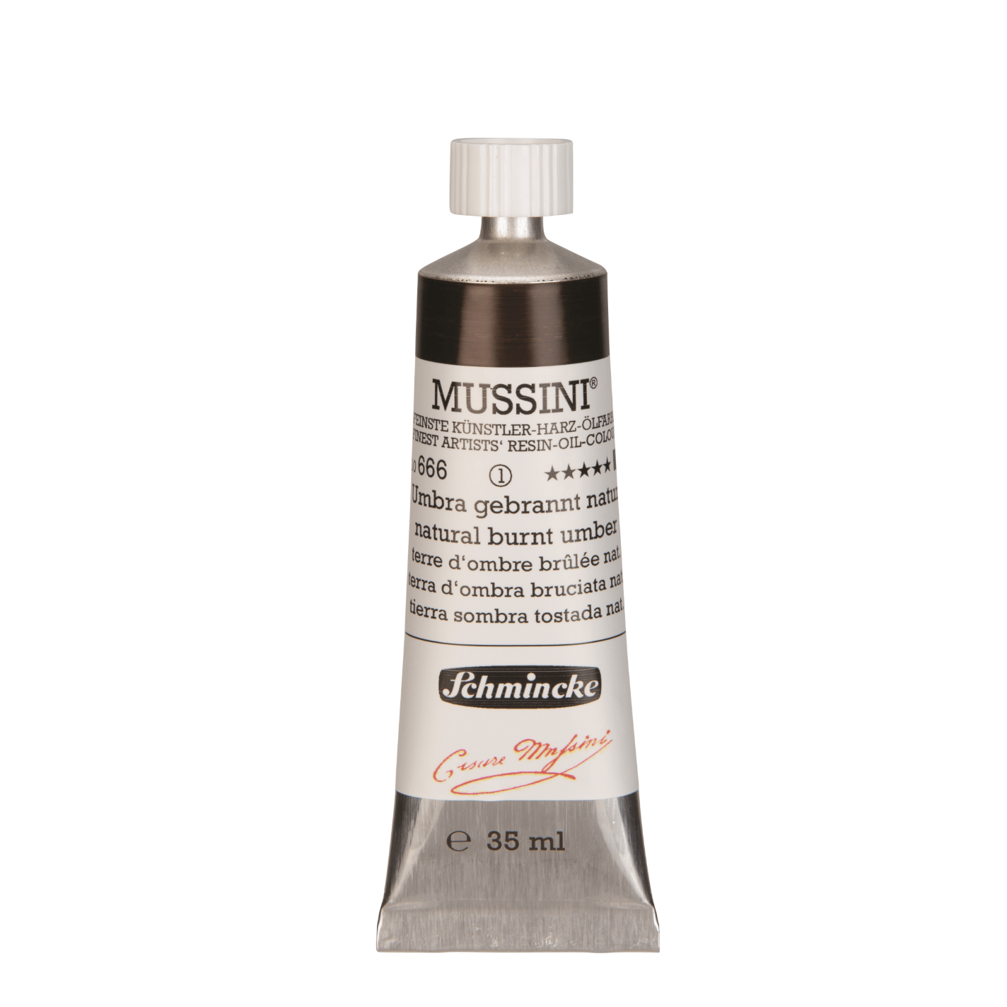 Schmincke Mussini 35ml Natural Burnt Umber