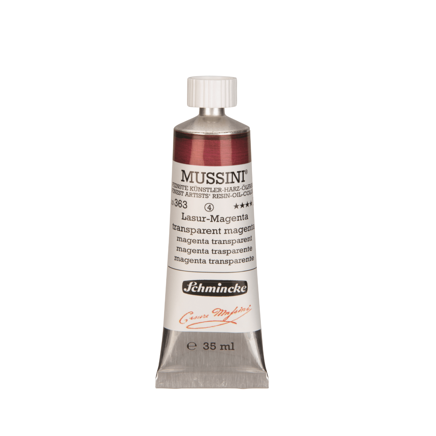 Schmincke Mussini 35ml Transparent Magenta