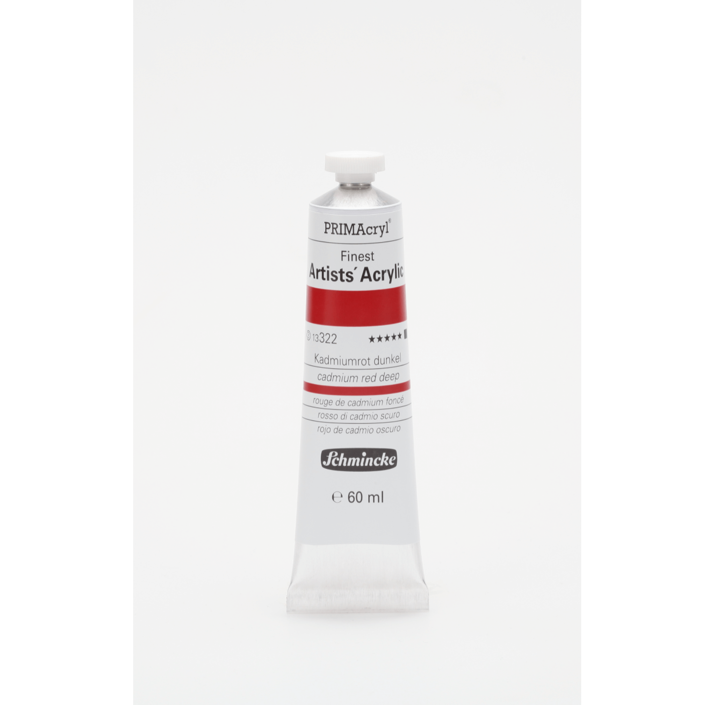 Schmincke Primacryl Artist 60ml Cadmium Red Deep