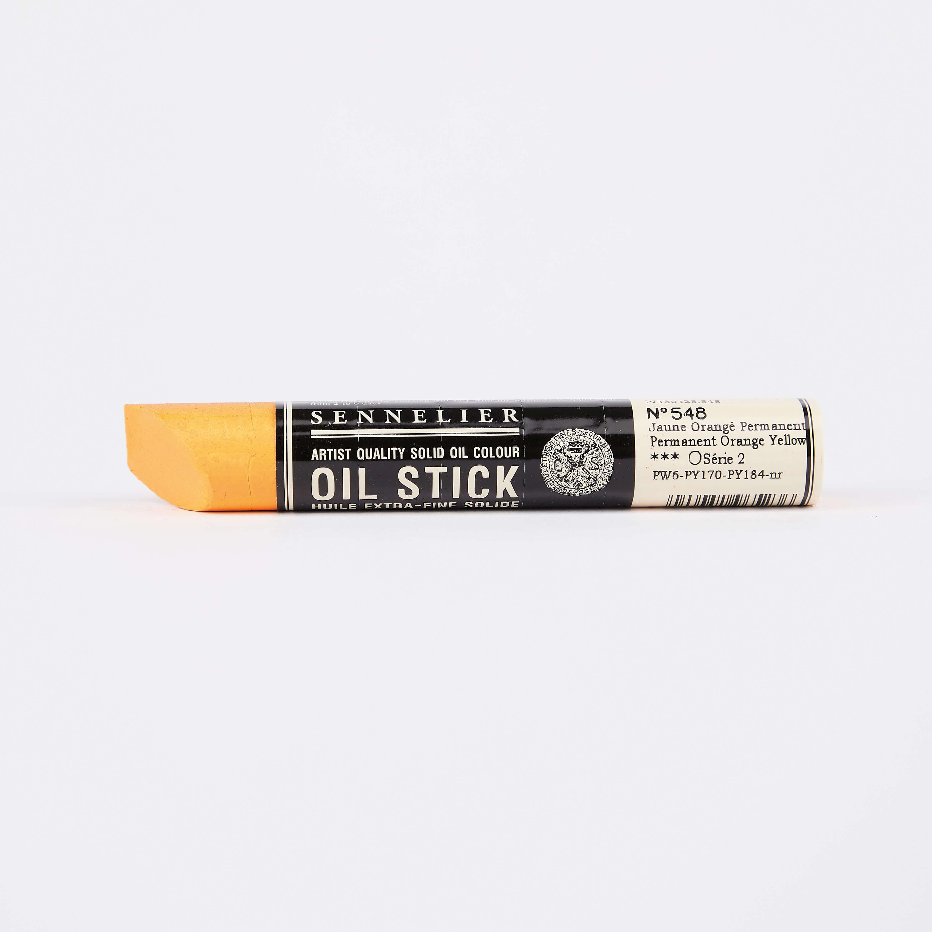 Sennelier Oil stick Permanent Yellow Orange