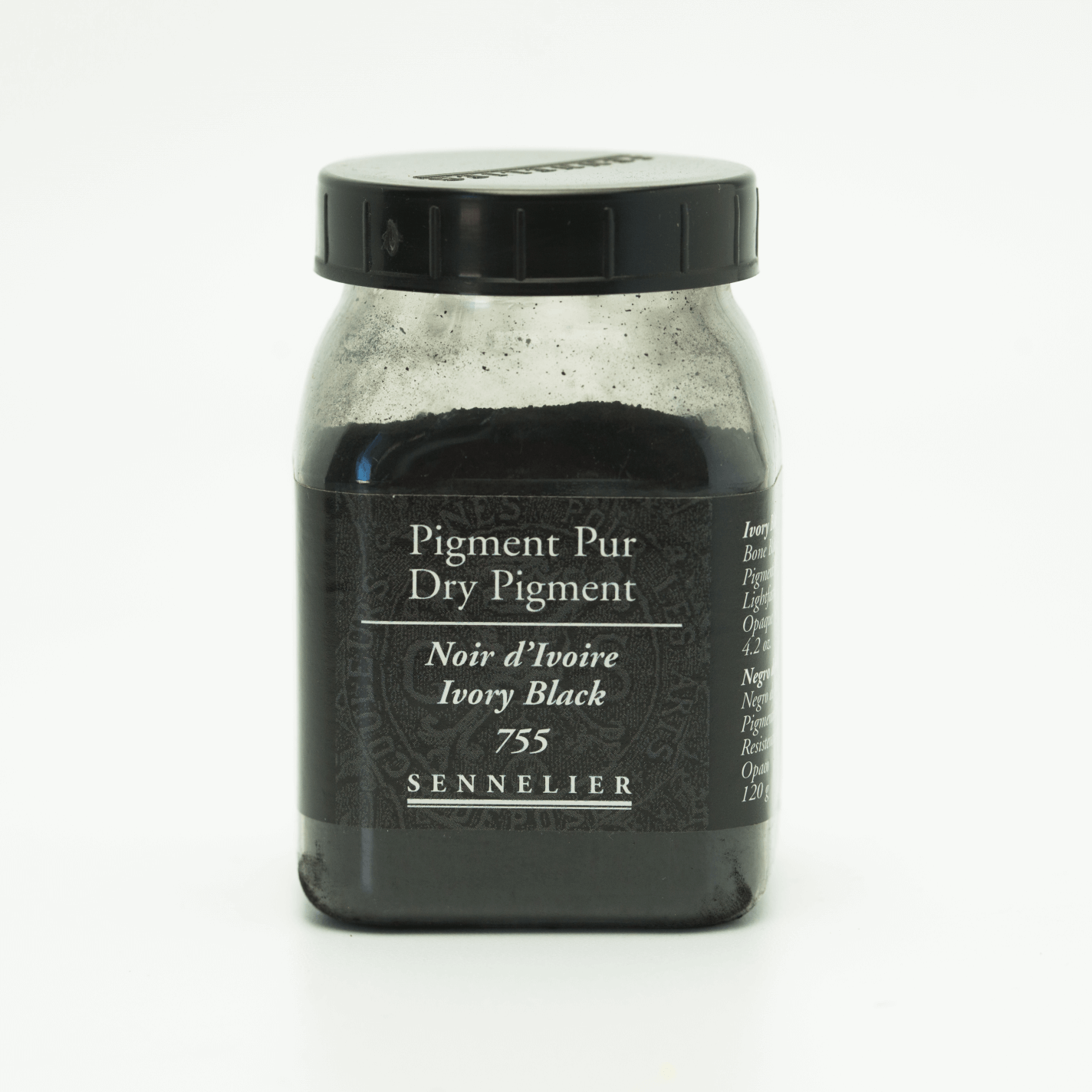 Sennelier Pigment 120g Ivory Black