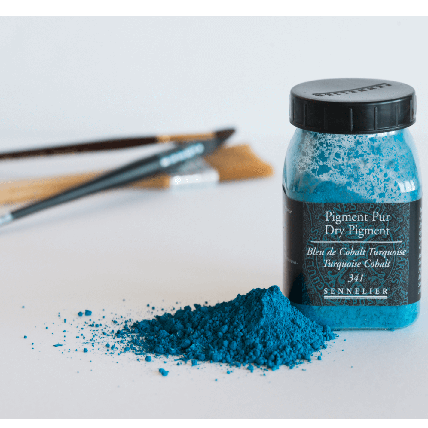 Sennelier Pigment 140g Cobalt Turquoise