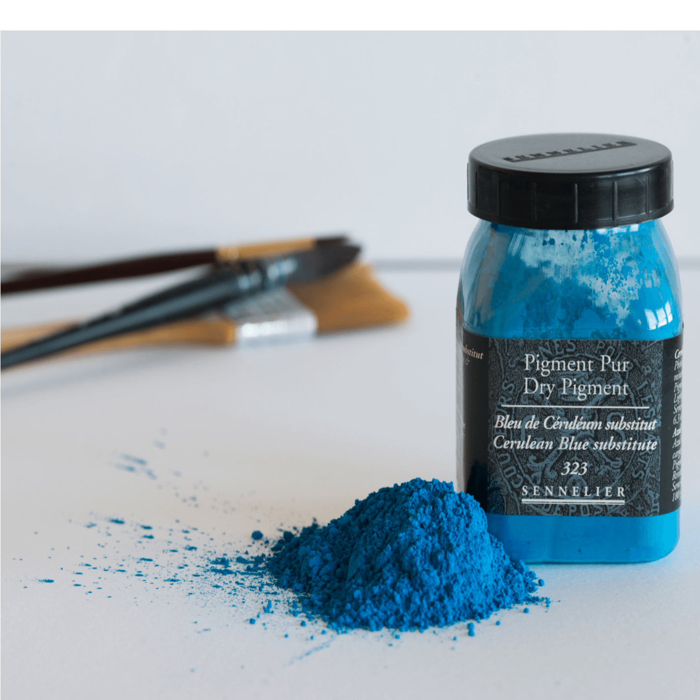 Sennelier Pigment 180g Cerulean Blue Sub.