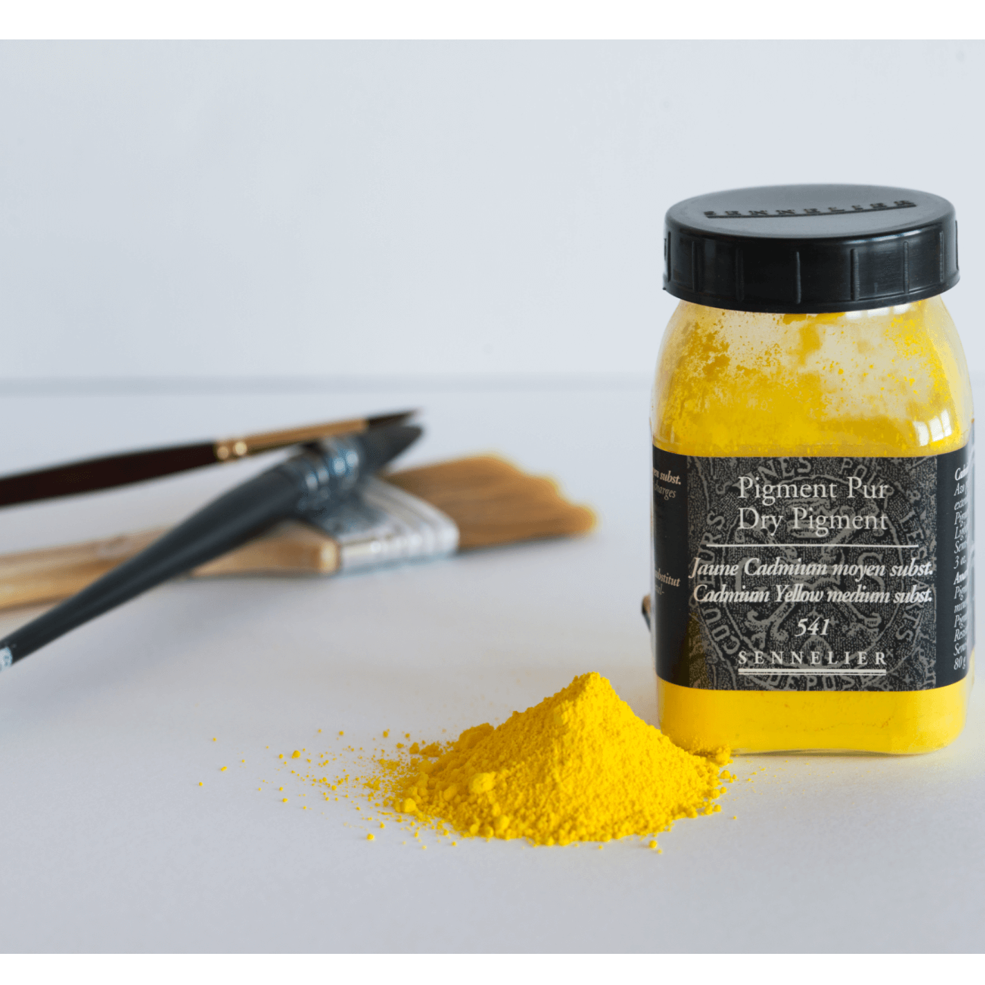 Sennelier Pigment 80g Cad. Yellow Medium Sub.