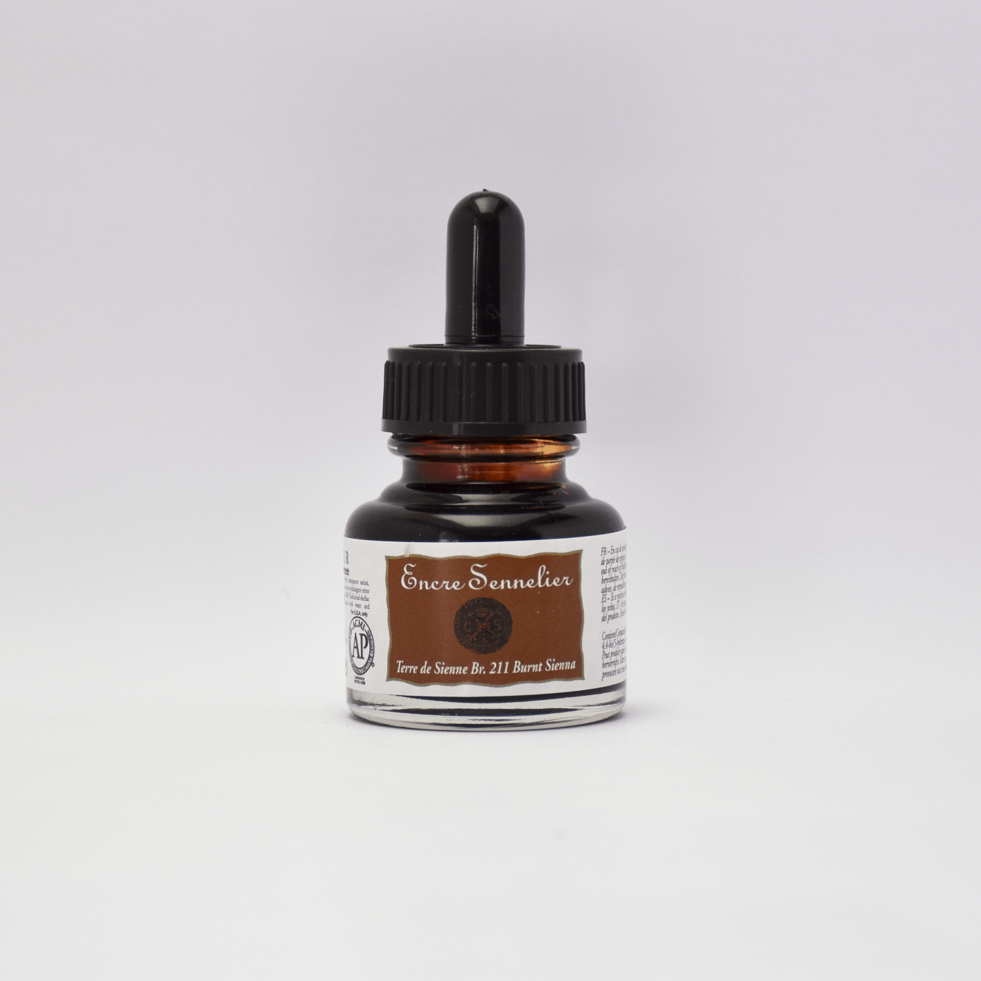 Sennelier Tegnetusch 30ml Burnt Sienna