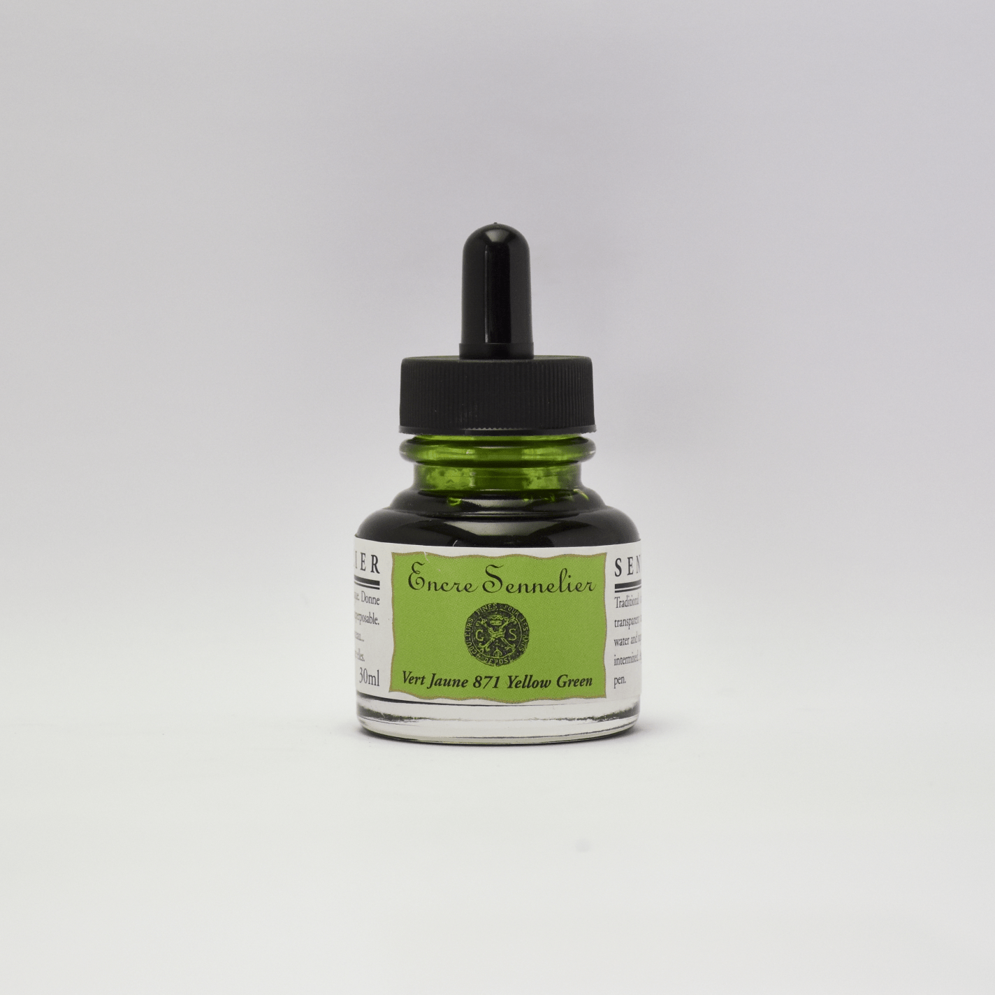 Sennelier Tegnetusch 30ml Yellowish Green