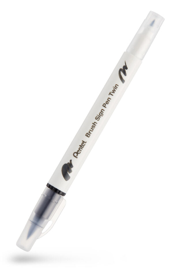 PENTEL Brush Sign Pen Twin - uplaceret billede