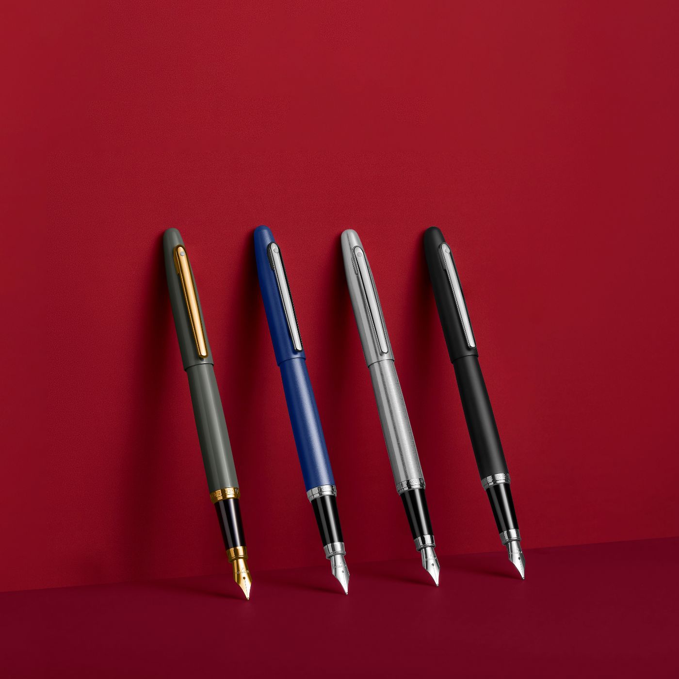 Sheaffer VFM Matte Black with Chrome Accents