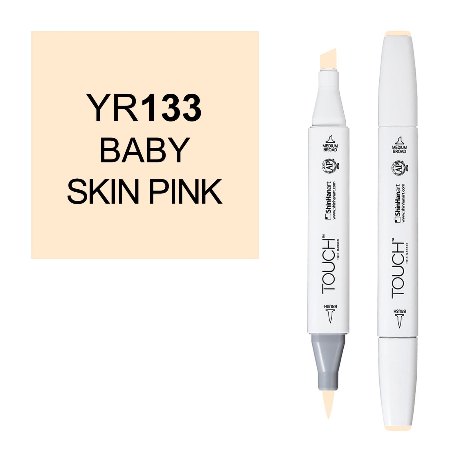ShinHanart Touch Twin Brush Markers Baby skinpink