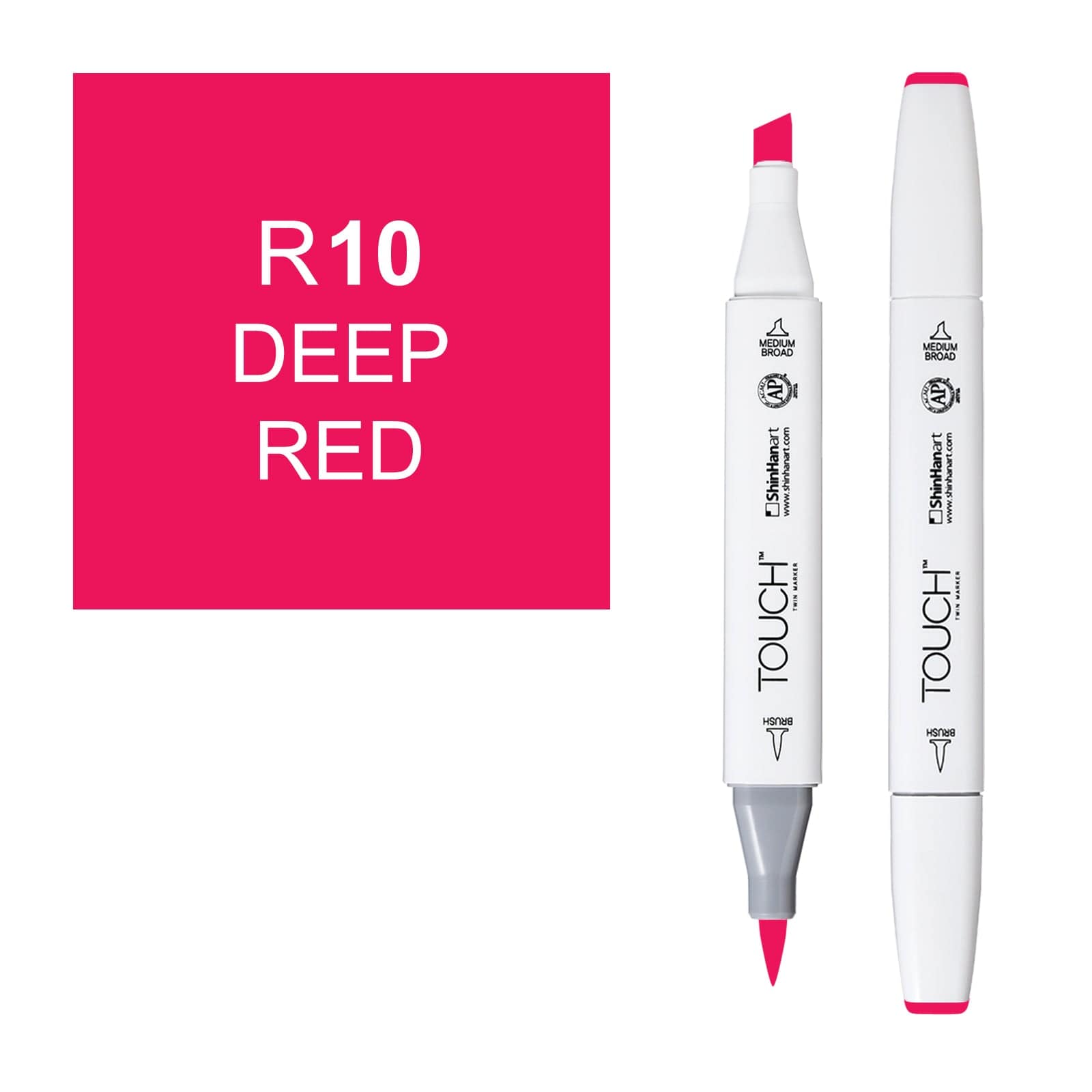 ShinHanart Touch Twin Brush Markers Deep red