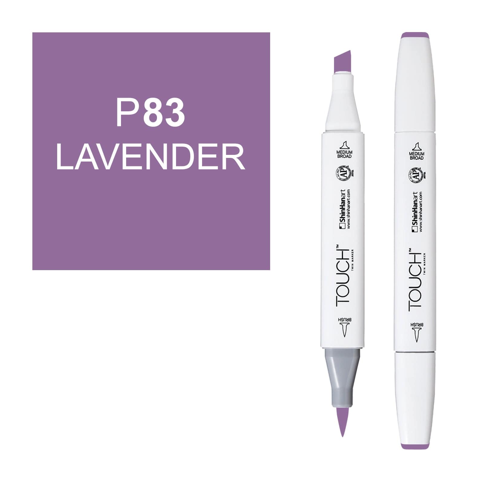 ShinHanart Touch Twin Brush Markers Lavender