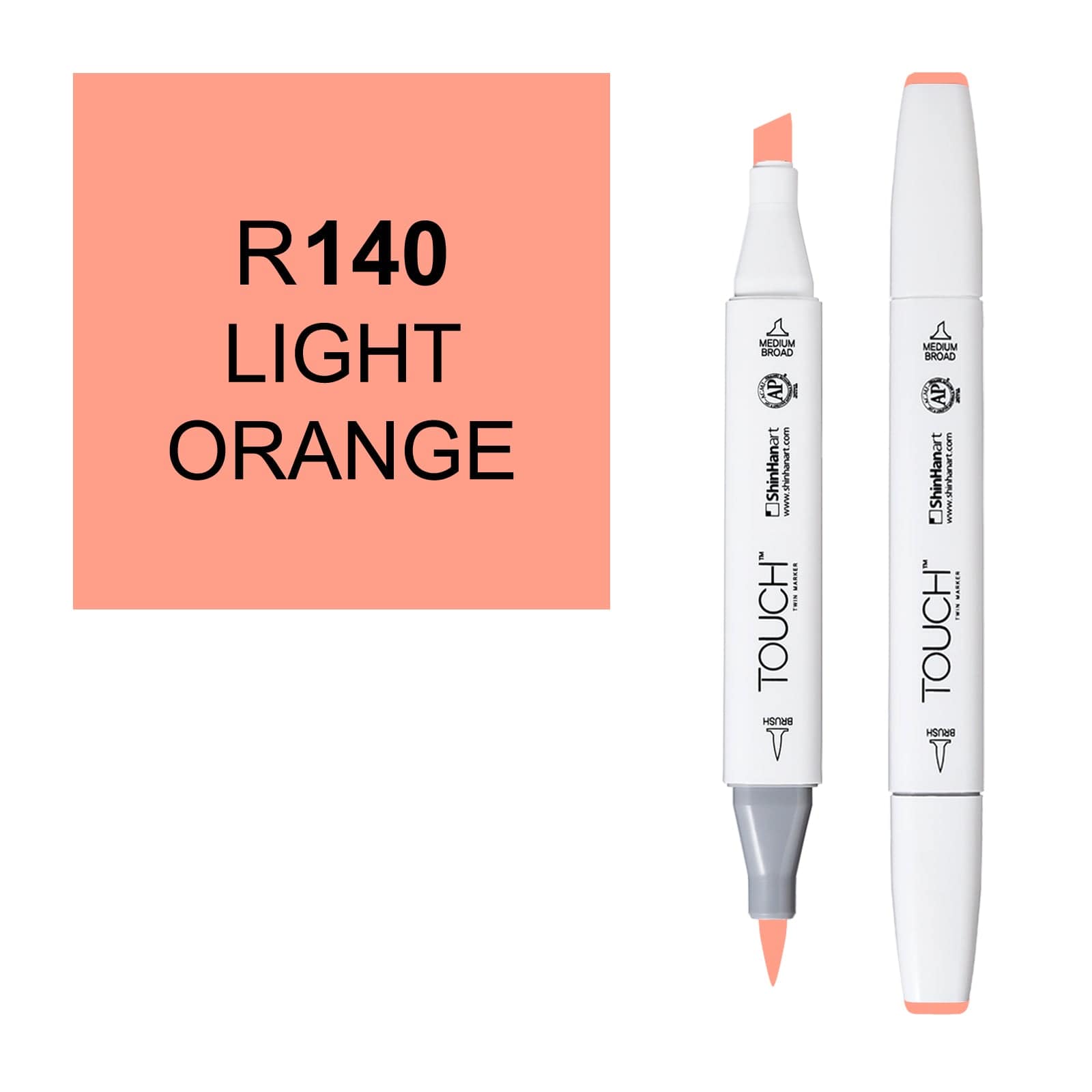 ShinHanart Touch Twin Brush Markers Light orange