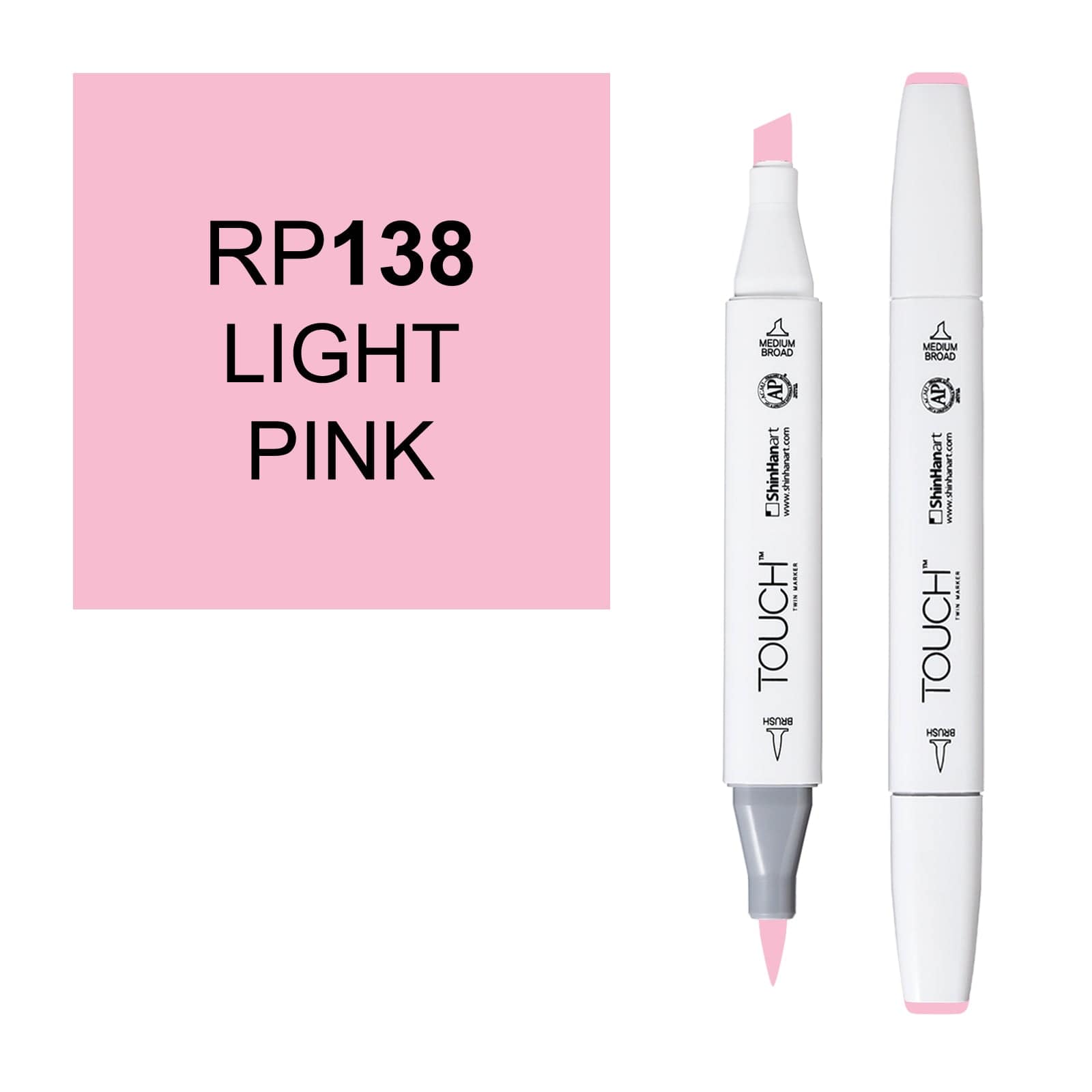 ShinHanart Touch Twin Brush Markers Light pink