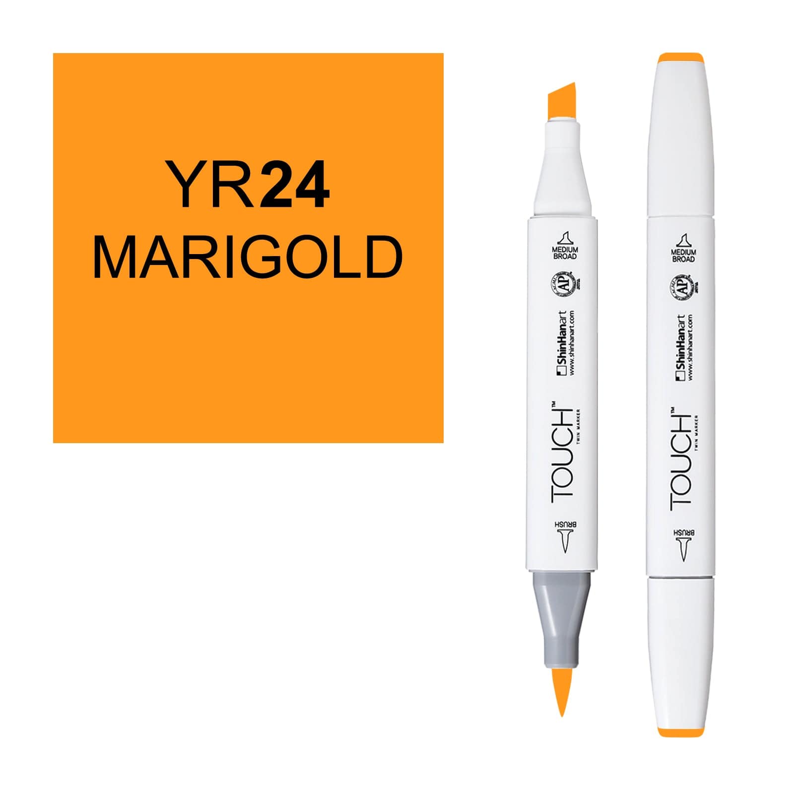 ShinHanart Touch Twin Brush Markers Marigold