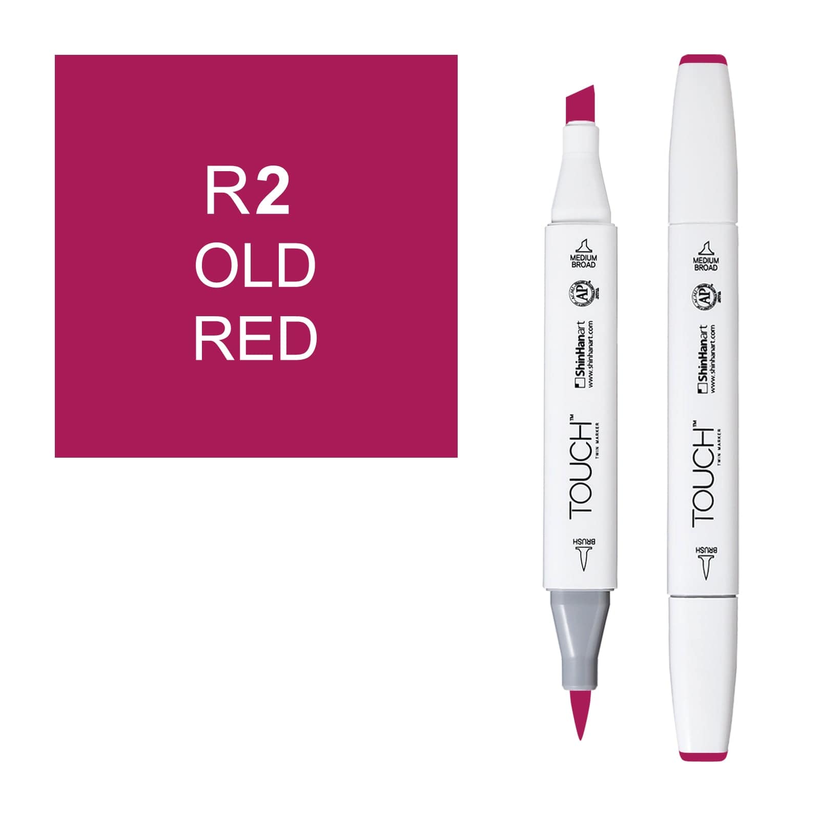 ShinHanart Touch Twin Brush Markers Old red