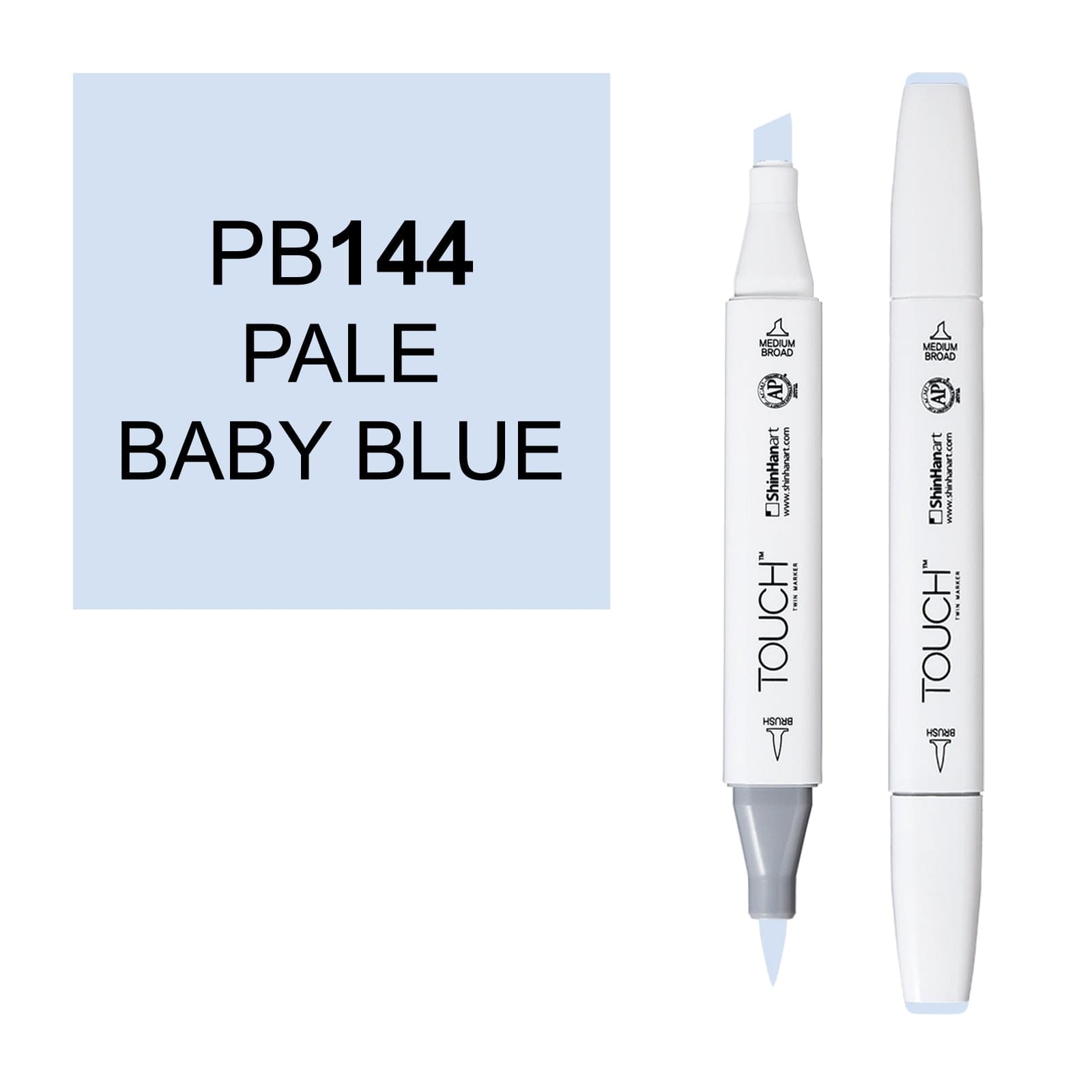 ShinHanart Touch Twin Brush Markers Pale baby blue