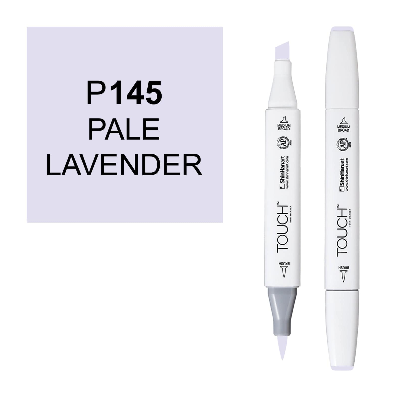ShinHanart Touch Twin Brush Markers Pale lavender
