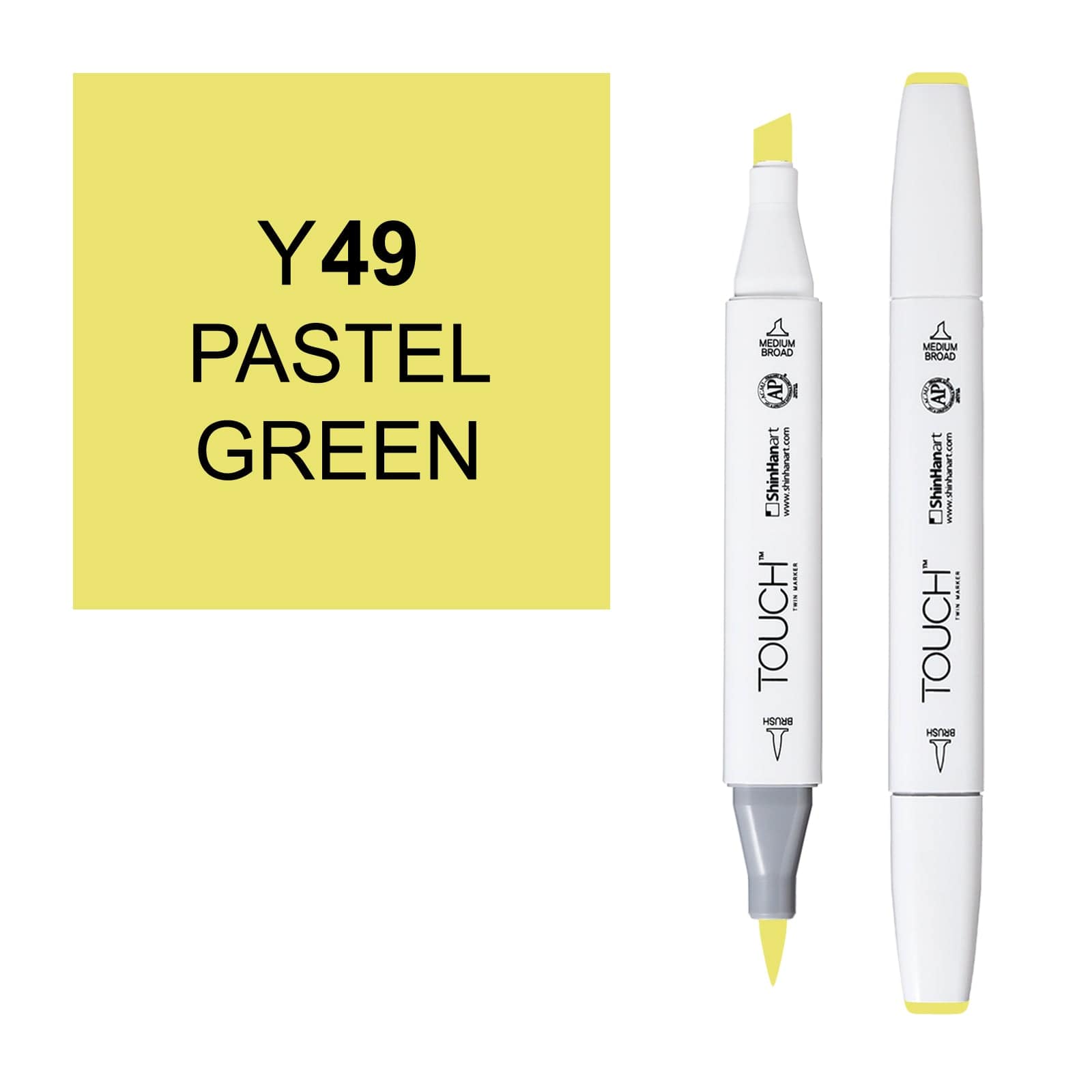 ShinHanart Touch Twin Brush Markers Pastel green