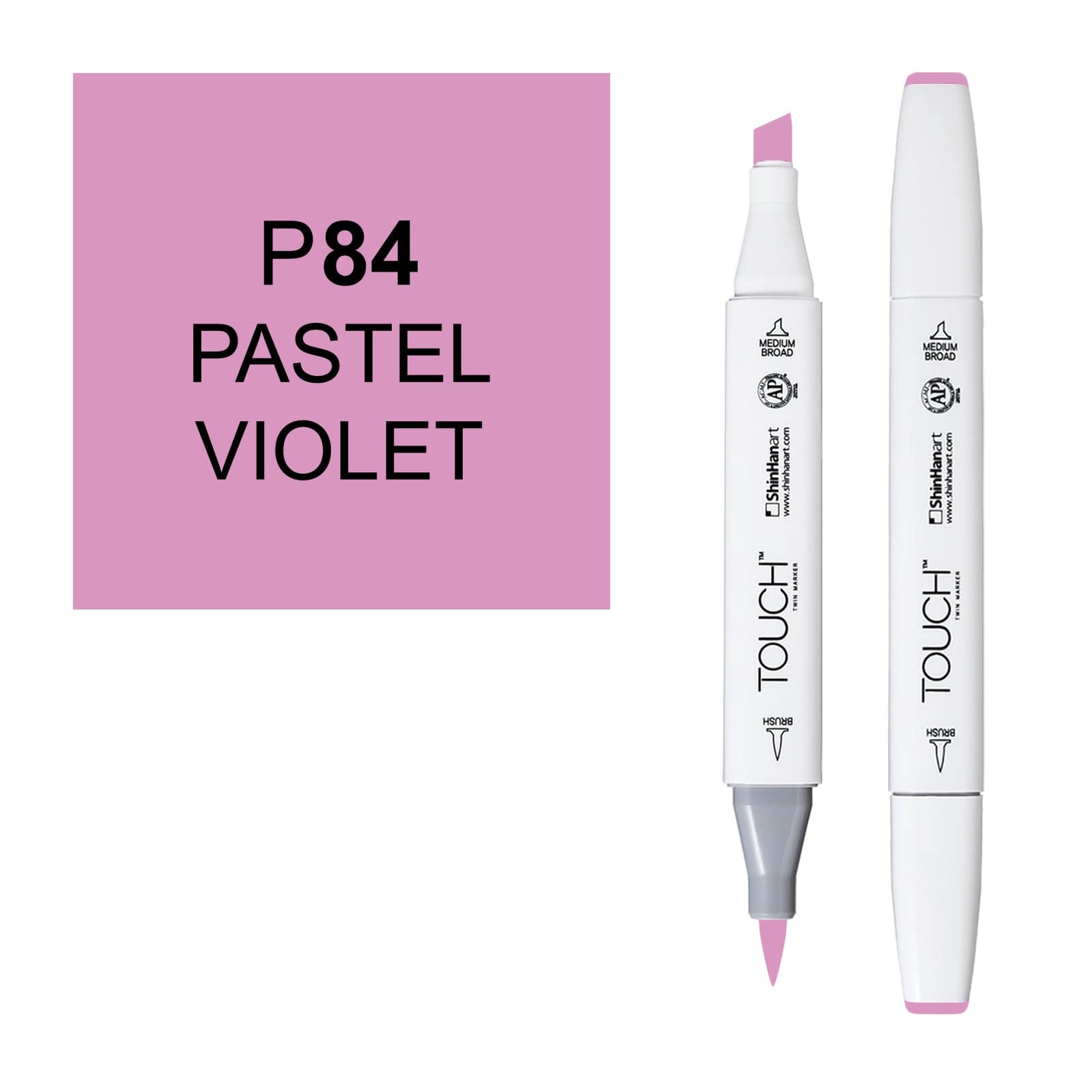 ShinHanart Touch Twin Brush Markers Pastel violet