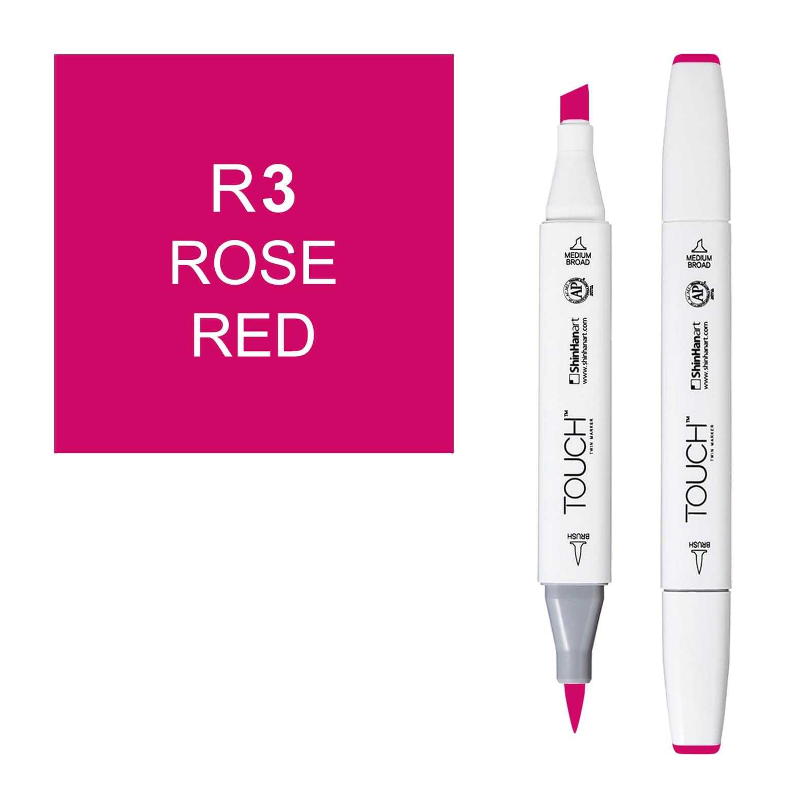 ShinHanart Touch Twin Brush Markers Rose red