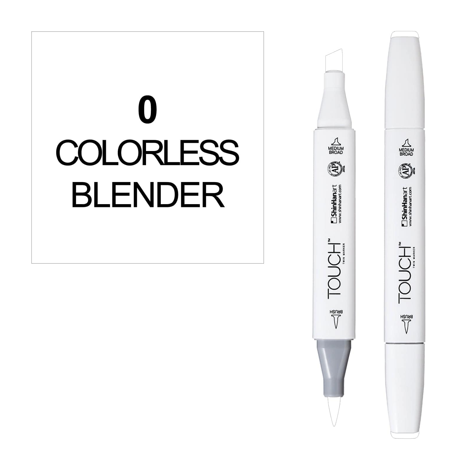 ShinHanart Touch Twin Brush Markers TOUCH TWIN BRUSH /0 colorless blender