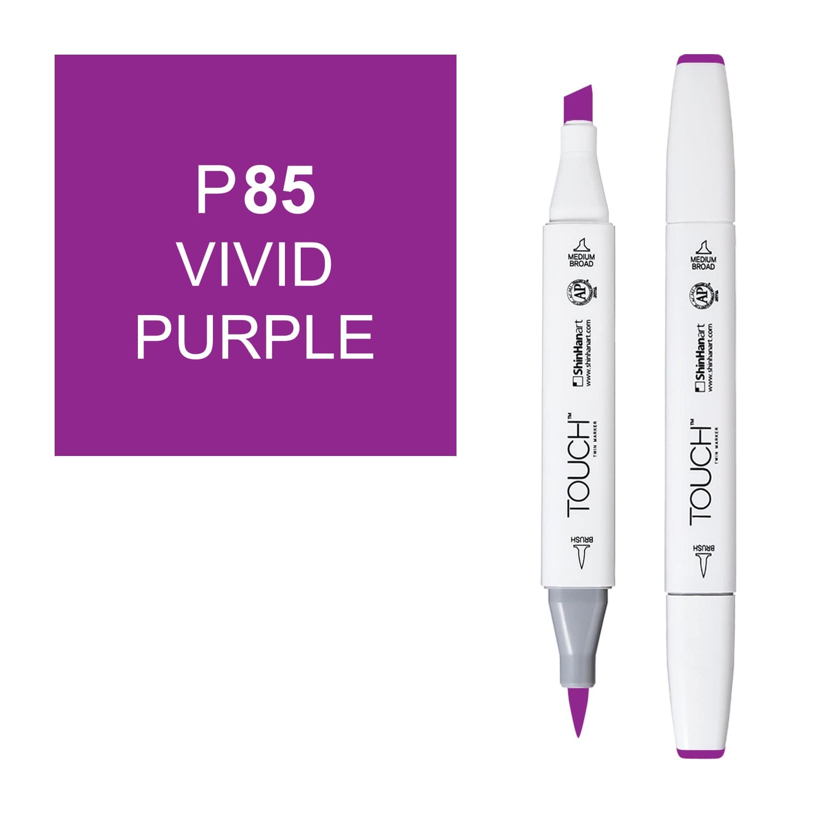 ShinHanart Touch Twin Brush Markers Vivid purple