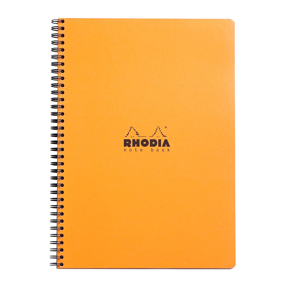 Stelling Rhodia Classic ORANGE A4 notebook spiral - Linjeret