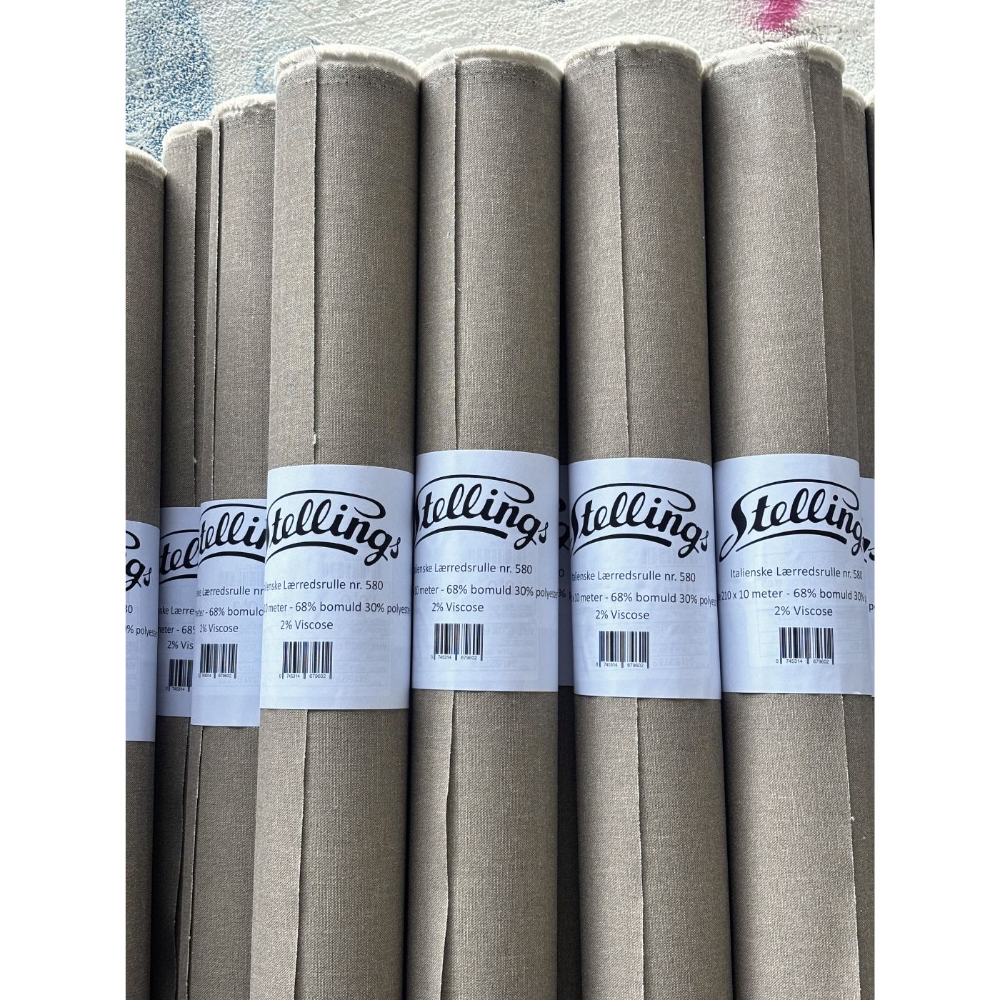 Stellings Lærred nr. 580 - hel rulle - 68% bomuld 30% polyester