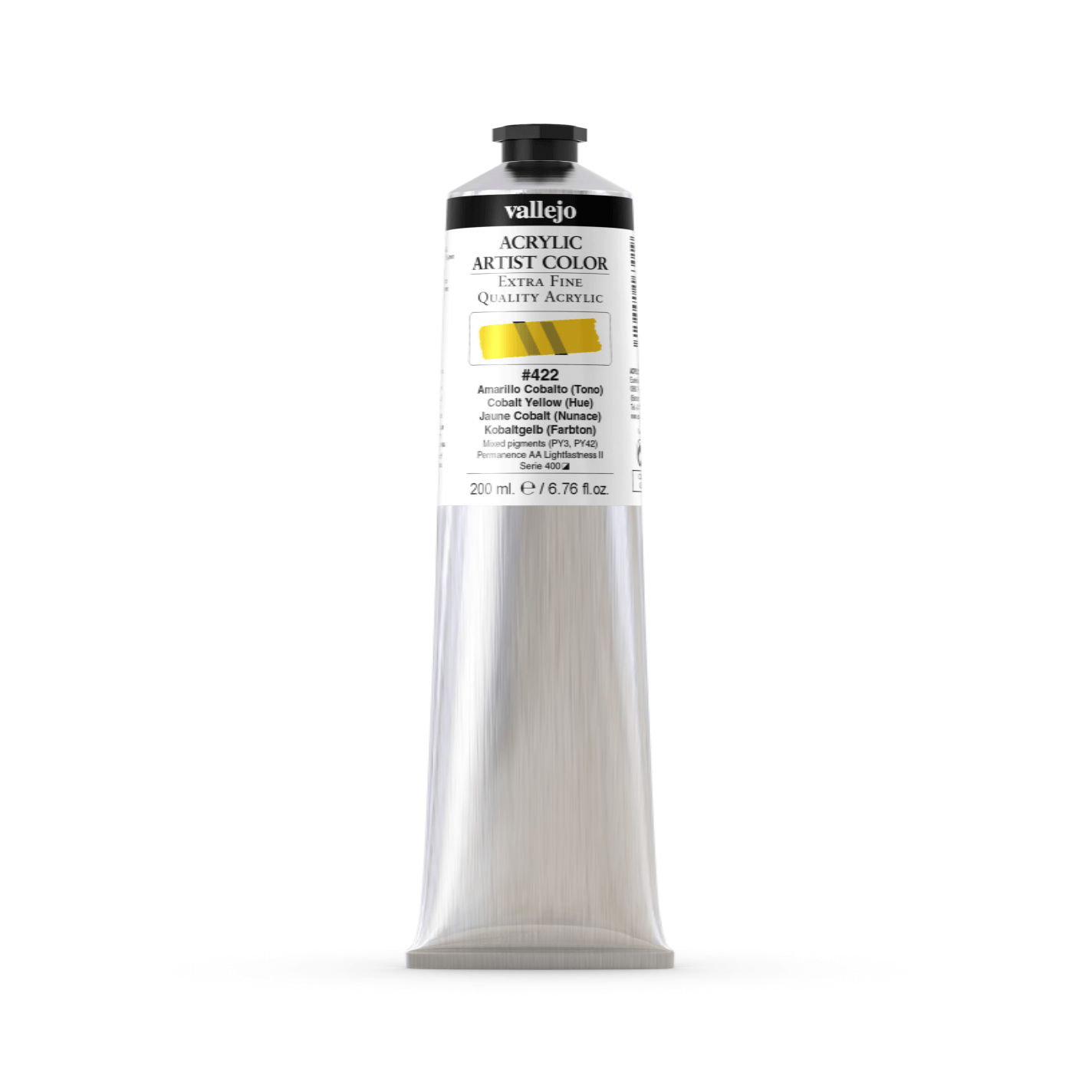 Vallejo Artist 200ml Cobalt Yellow (Hue)