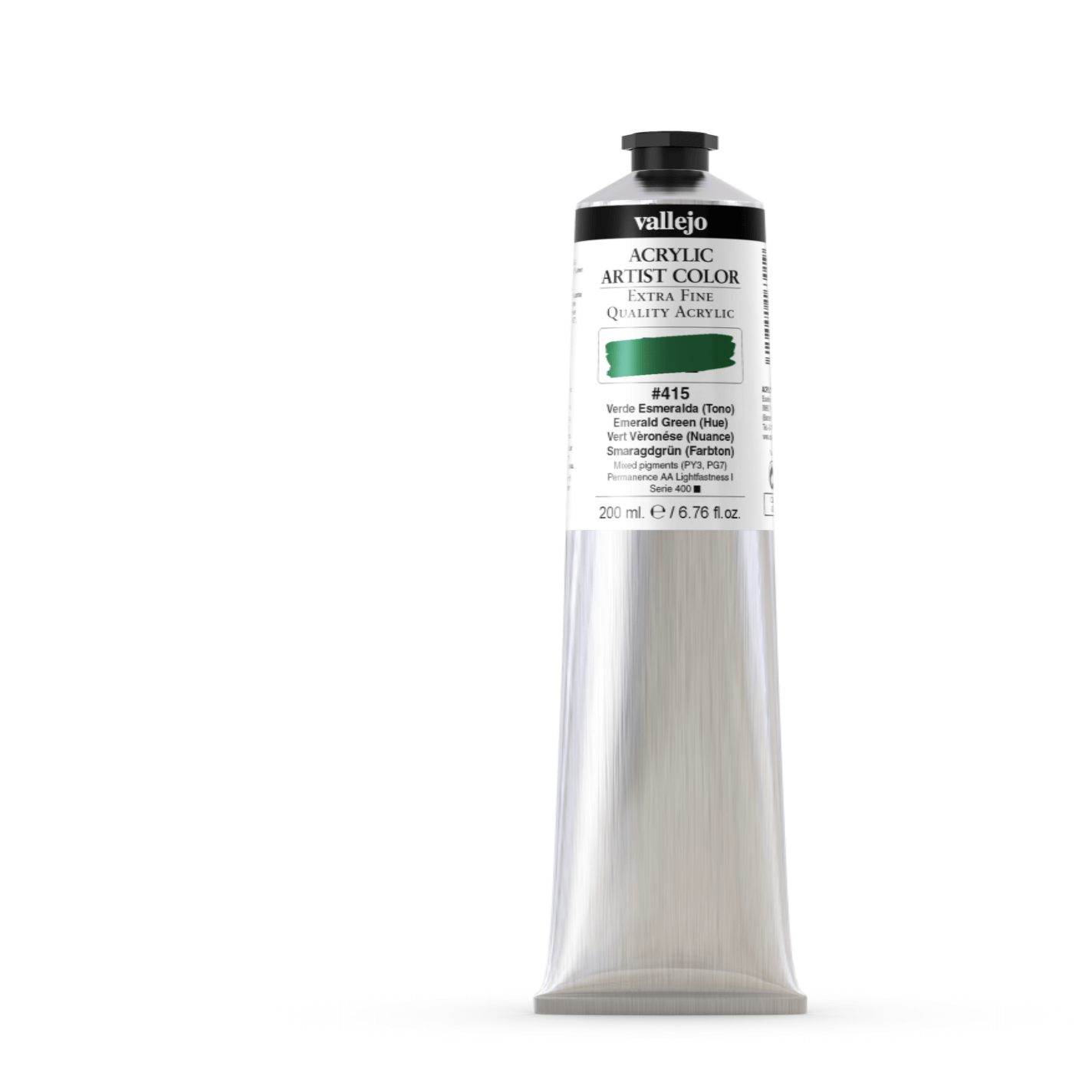 Vallejo Artist 200ml Emerald Green (Hue)