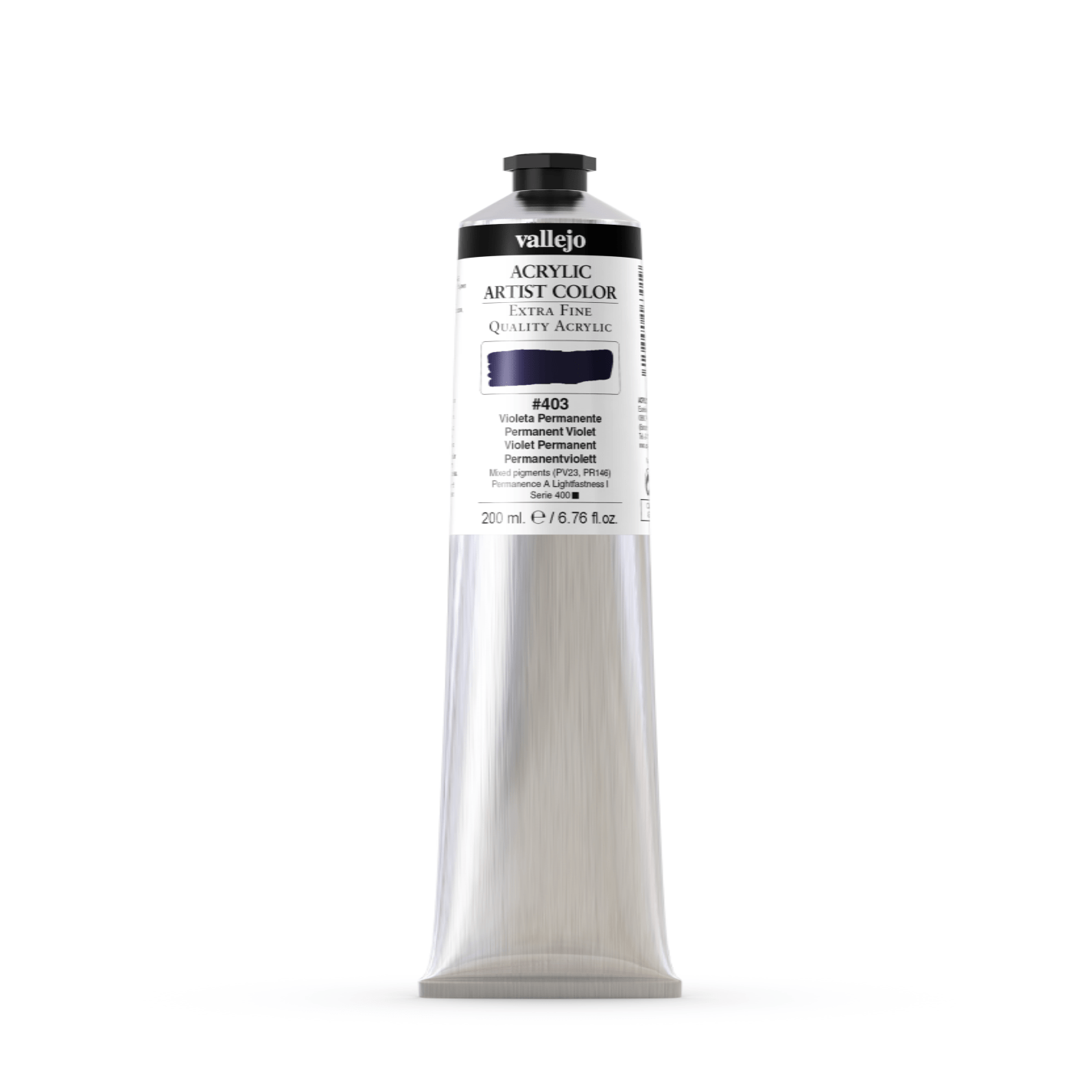 Vallejo Artist 200ml Permanent Violet