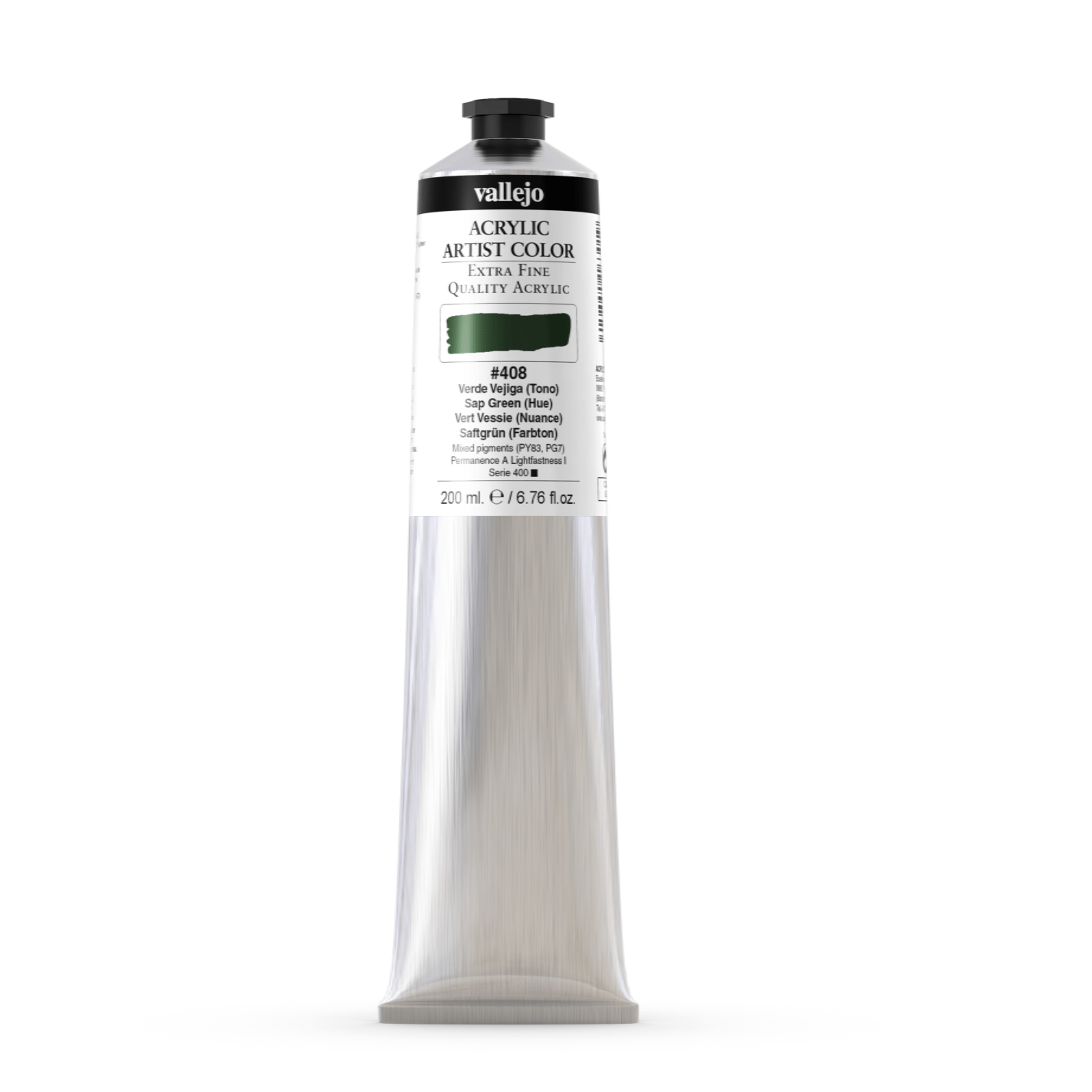 Vallejo Artist 200ml Sap Green (Hue)