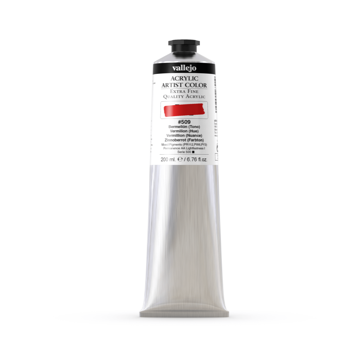 Vallejo Artist 200ml Vermilion (Hue)