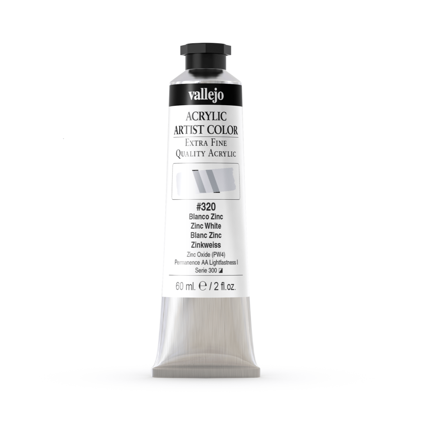 Vallejo Artist 200ml Zinc White