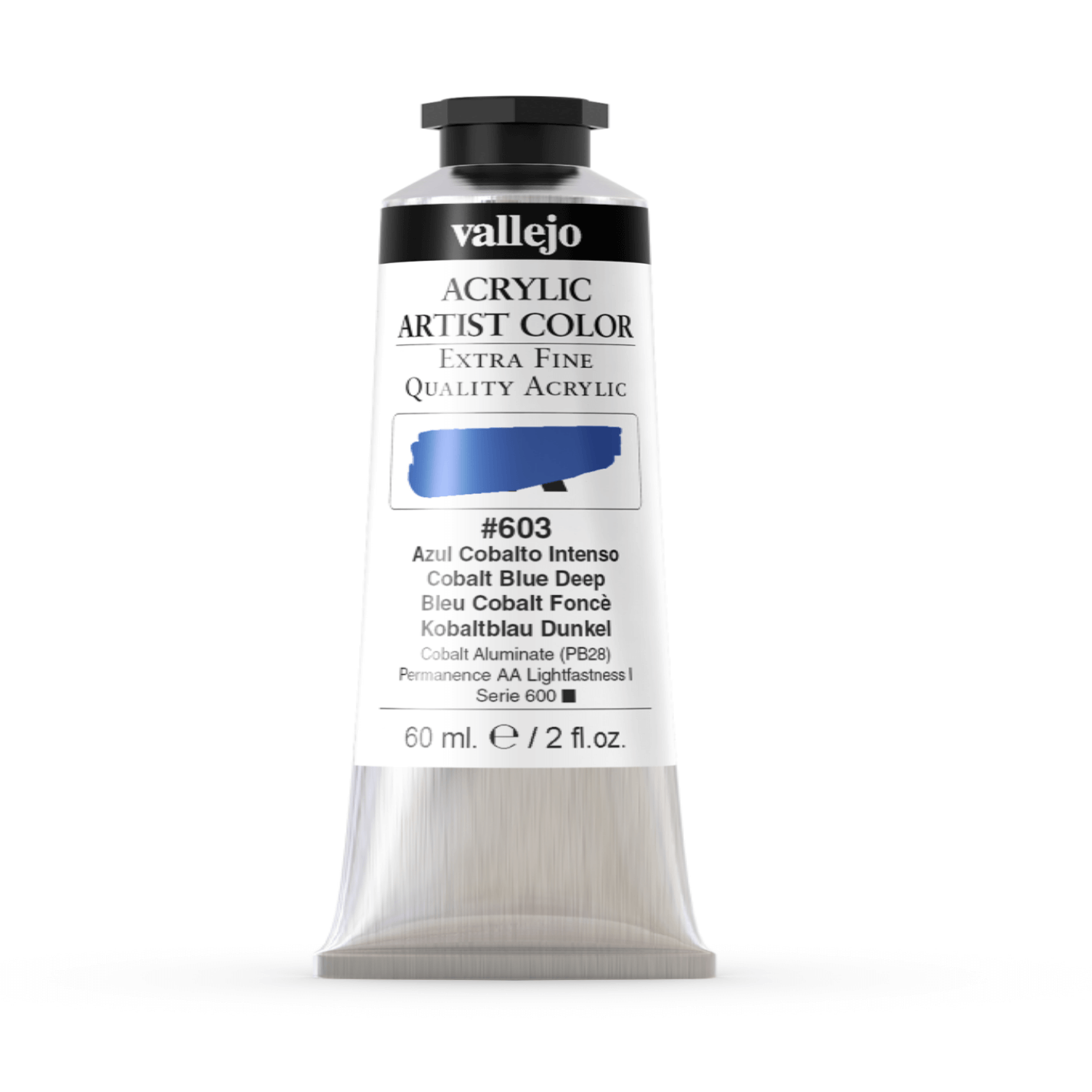 Vallejo Artist 60ml Cobalt Blue Deep